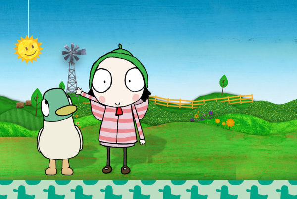 Sarah y pato