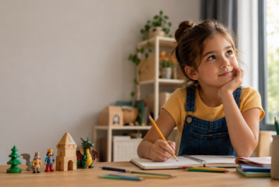 crear ideas con niños
